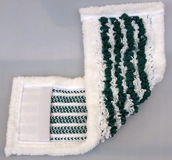 Desinfektionsmopp Hospital  40 cm, mit grünen Streifen