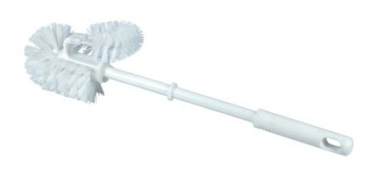 WC-Bürste mit Randreiniger, 1 Stück