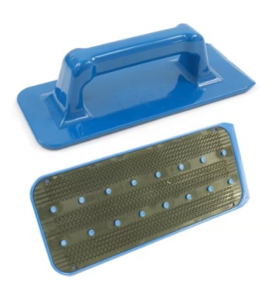 Handpadhalter mit Handgriff, 23 x 10 cm, blau, 1 Stück
