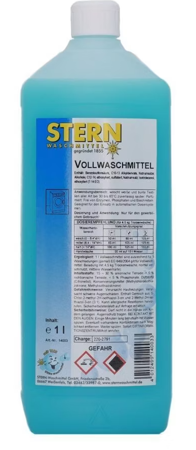 Stern Vollwaschmittel Flüssig, 1 Liter