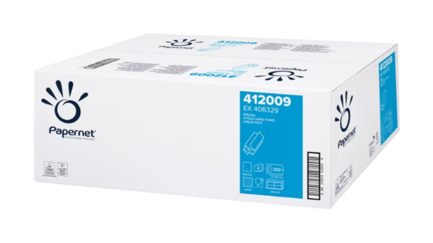 Papierhandtuch Papernet 22 x 24 cm