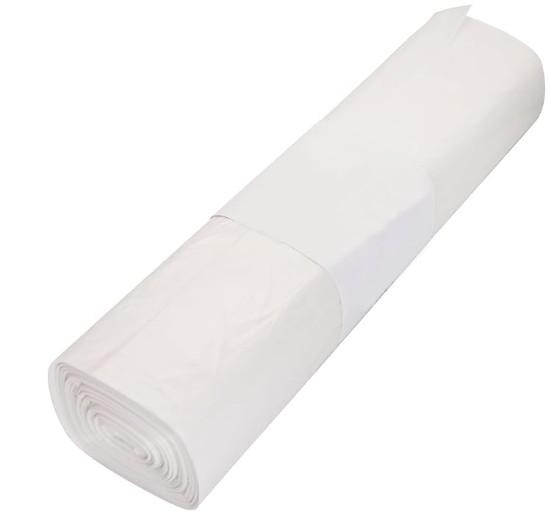 Müllbeutel, weiß, HDPE, HOSTESS, für Drahtkorb, 1 Karton