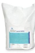 DESCOSEPT SPEZIAL WIPES  - Nachfüllpack - 2 Beutel je 100 gebrauchsfertige Tücher