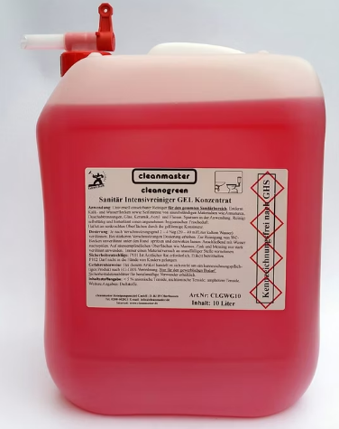 cleanogreen Sanitär Intensivreiniger GEL 10 Liter cleanogreen Sanitär Intensivreiniger GEL 10 Liter