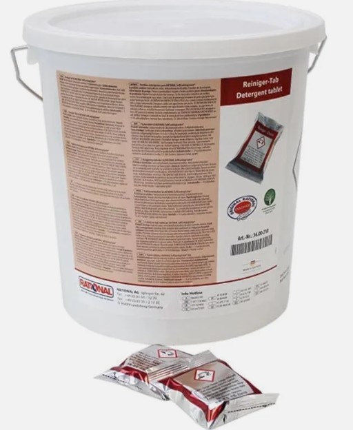 Rational Combidämpfer Reiniger-Tabs, Rot