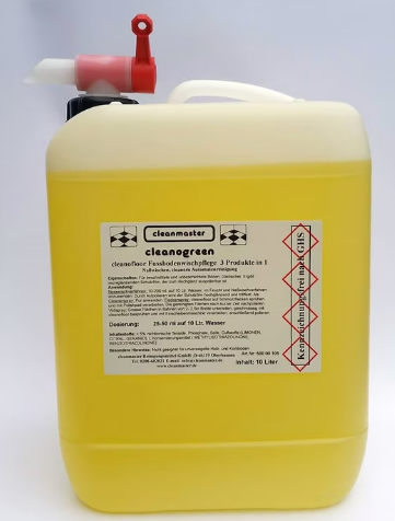 cleanogreen cleanofloor Fußbodenwischpflege 3 in 1, Kanister 10 Liter cleanogreen cleanofloor Fußbodenwischpflege 3 in 1, Kanister 10 Liter