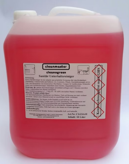 Sanitärreiniger cleanmaster Konzentrat 2010