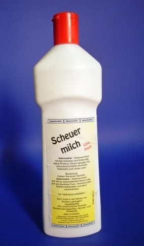 Flüssige Scheuermilch, Karton, 12 x 500 ml.